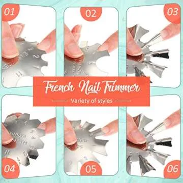 13 Pcs French Tip Tool Set for Perfect Nail Art