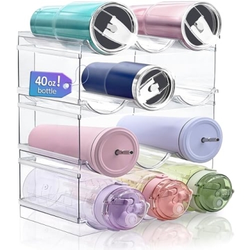 Homecor Stackable Organizer for Large Water Bottles