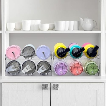 Homecor Stackable Organizer for Large Water Bottles