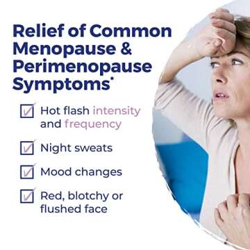 Boiron Cyclease Menopause for Relief from Hot Flashes, Mood Changes, Night Sweats, and Irritability ...