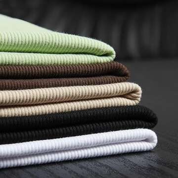 Artfish Women's Sleeveless Shirt Ribbed Fitted Scoop Neck Basic Long Crop Tank Top V Notch Mocha Brown m