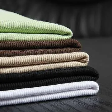 Artfish Women's Ribbed Crop Tank Top - Trendy Mocha Brown