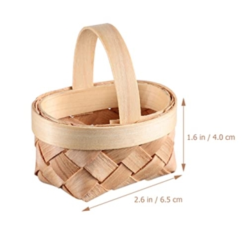 TOYANDONA Mini Woven Baskets for Party Favors and Decor