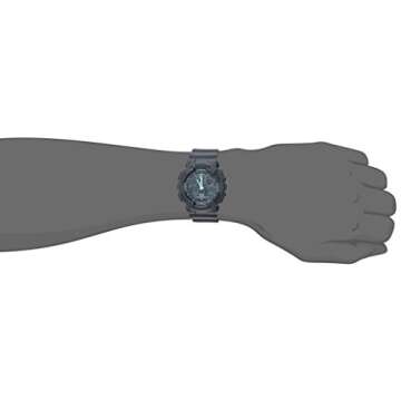 Casio G-Shock Men's Watch GA-100C-8ACR: Shock & Water Resistant