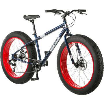 Mongoose Dolomite Mountain Bike with 26" Fat Tires