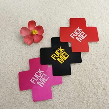 Celamirio Sexy Disposable Nipple Covers 9 Pairs for Women