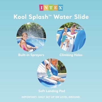 Intex Kool Splash Inflatable Water Slide for Endless Summer Fun
