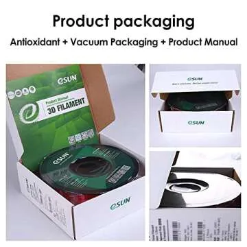 eSUN ABS+ Filament 1.75mm, 3D Printer Filament ABS Plus, Dimensional Accuracy +/- 0.05mm, 1KG Spool (2.2 LBS) 3D Printing Filament for 3D Printers, Cold White