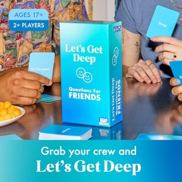 Let's Get Deep Friends Edition Exciting Card Game