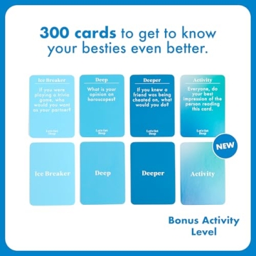 Let's Get Deep Friends Edition Exciting Card Game