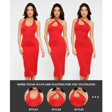 Versatile Popilush Shapewear Dress for Summer Style