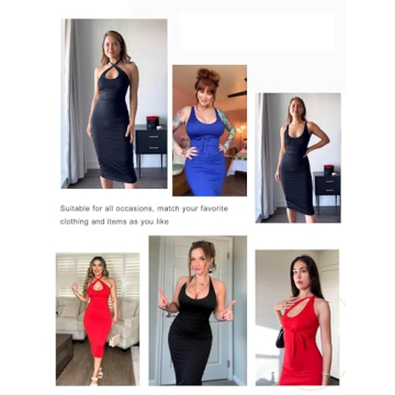 Versatile Popilush Shapewear Dress for Summer Style