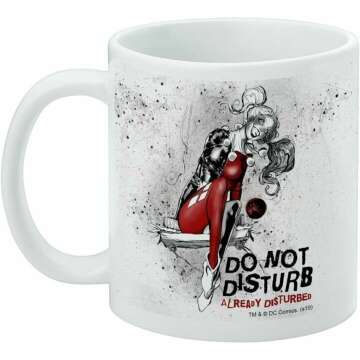 Harley Quinn Disturbed Coffee Mug - 11oz Ceramic