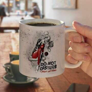 Harley Quinn Disturbed Coffee Mug - 11oz Ceramic