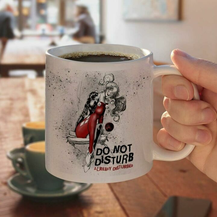 Harley Quinn Disturbed Coffee Mug - 11oz Ceramic