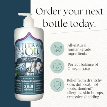 Ultra Oil Skin and Coat Supplement for Dogs & Cats