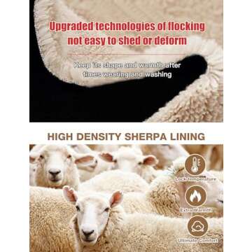 Flygo Men's Casual Fleece Sherpa Lined Hoodie Winter Warm Pullover Hooded Sweatshirt(Grey-M)