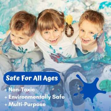 Rich Art Fresco Tempera Paint For Arts & Crafts - Vibrant, Premium Craft Paint In Primary Colors - N...