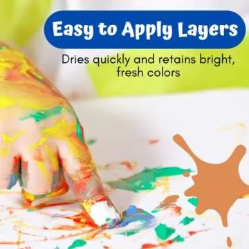 Rich Art Fresco Tempera Paint - Non-Toxic Colorful Paint Set