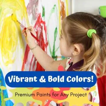 Rich Art Fresco Tempera Paint - Non-Toxic Colorful Paint Set