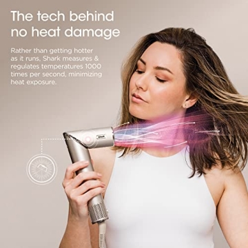 Shark HD435 FlexStyle Hair Dryer & Multi-Styler for All Hair Types