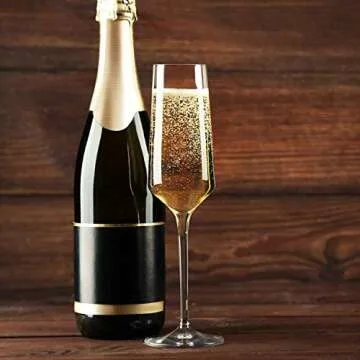 KOIOS Classy Champagne Flutes – Elegant Crystal Glasses