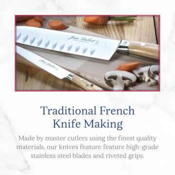 Jean Dubost Laguiole Steak Knife Set - Artisan Quality