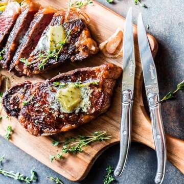 Jean Dubost Laguiole Steak Knife Set - Artisan Quality