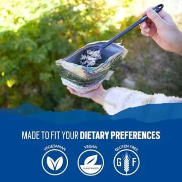 Backpacker's Pantry Cuban Coconut Rice & Black Beans - Freeze Dried Backpacking & Camping Food - Emergency Food - 24 Grams of Protein, Vegan, Gluten-Free - 1 Count