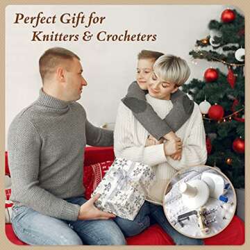 Adhafera Yarn Winder for Easy Yarn Ball Creation