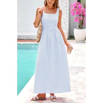 Stylish PRETTYGARDEN Women’s Summer A-Line Maxi Dress