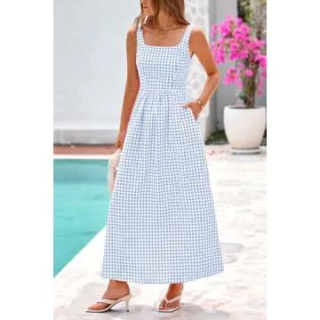Stylish PRETTYGARDEN Women’s Summer A-Line Maxi Dress