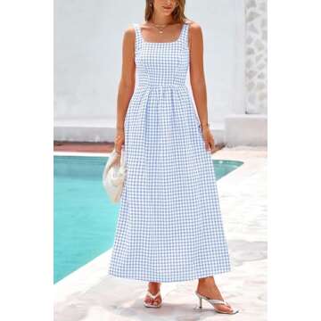 Stylish PRETTYGARDEN Women’s Summer A-Line Maxi Dress
