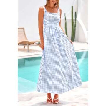 Stylish PRETTYGARDEN Women’s Summer A-Line Maxi Dress