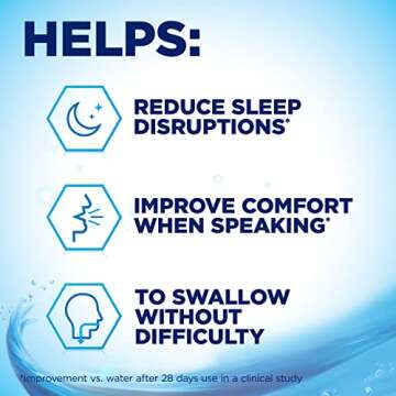 biotène Oral Balance Moisturizing Gel, Alcohol Free Gel and Dry Mouth Gel, Flavor Free, 1.5 Oz