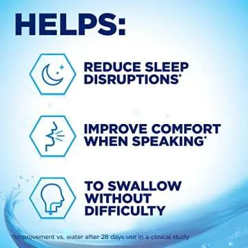 biotène Oral Balance Moisturizing Gel, Alcohol Free Gel and Dry Mouth Gel, Flavor Free, 1.5 Oz