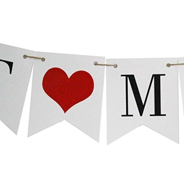Vintage Just Married Banner for Wedding Decor and Photos