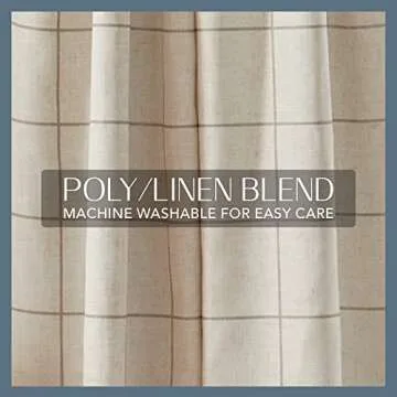 Elrene Brighton Plaid Blackout Curtain - 52x84 - Stylish Home Decor