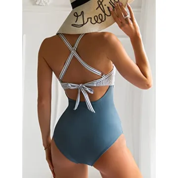 High Waisted Tummy Control Swimsuit for Women