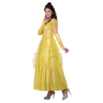 Classic Fairytale Princess Long Dress Gown for Adults