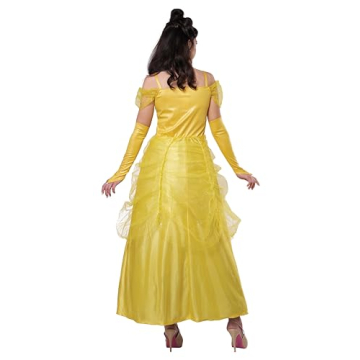 Classic Fairytale Princess Long Dress Gown for Adults