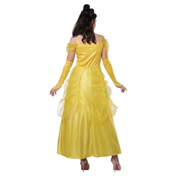 Classic Fairytale Princess Long Dress Gown for Adults