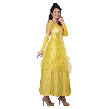 Classic Fairytale Princess Long Dress Gown for Adults