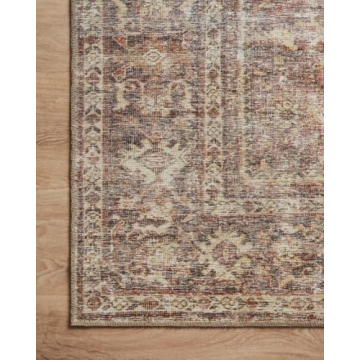 Amber Lewis Georgie Collection Vintage Rug Bordeaux