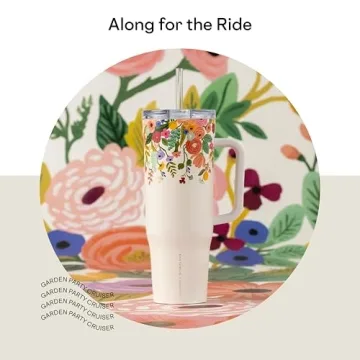 Corkcicle x Rifle Paper Co. Cruiser Tumbler 40 oz