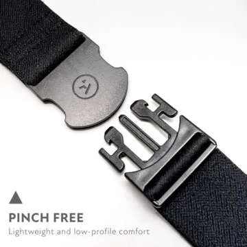 Arcade The Original Unisex Adventure Belt, Heavy Duty Elastic Webbing, Non-Metal Travel Friendly Buc...