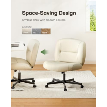 Marsail Criss Cross Office Chair with Adjustable Height