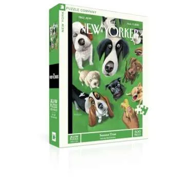 New York Puzzle Company - New Yorker Summer Treat - 500 Piece Jigsaw Puzzle for Adults by Mark Ulriksen