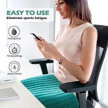 MEETMET Heating Pad for Pain Relief and Relaxation