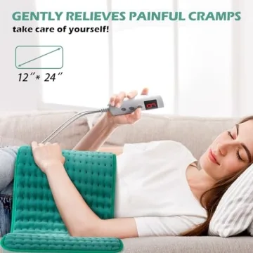 MEETMET Heating Pad for Pain Relief and Relaxation